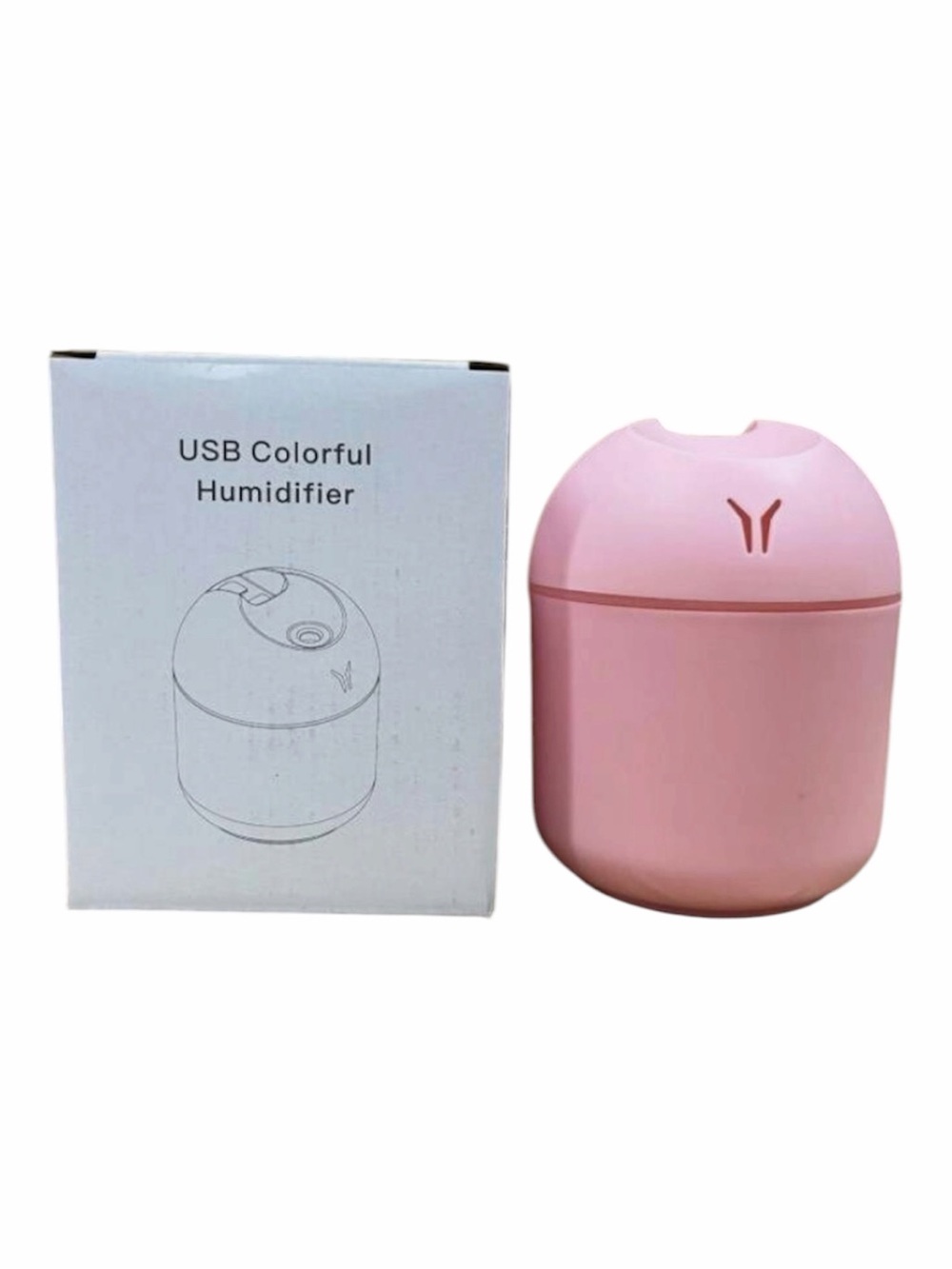New! Ultrasonic Air Humidifier Household Moisturizing Spray Dormitory Pink